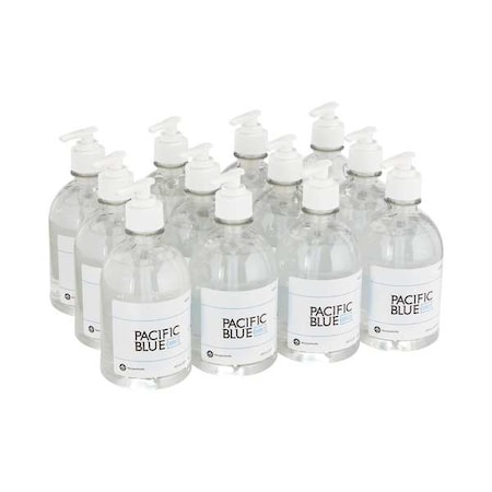 Georgia-Pacific Hand Sanitizer, Unscented, 15oz, 43341, PK12 43341