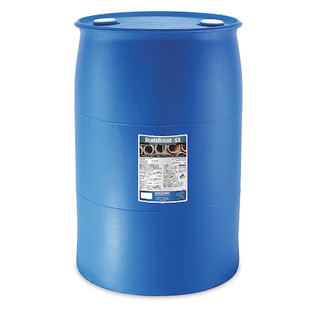 Speedclean Descaling Solution, Clear, 55 gallon Drum SCALEBRK-SS-55