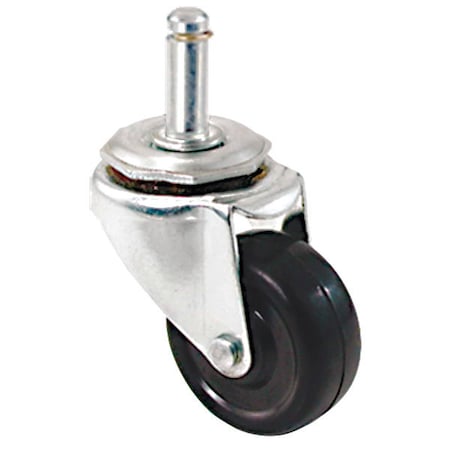 Stem Caster, Load Rating 90 lb, 2-9/16" H (Case of 4)