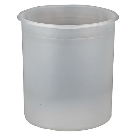 Zoro Select Pail Liner, Natural, 5 gal, HDPE, PK100 G1115-PL