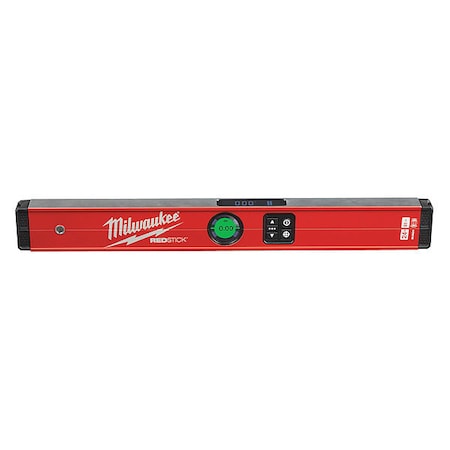 Milwaukee Tool 24" REDSTICK Digital Level w/ PINPOINT Measurement Technology MLDIG24