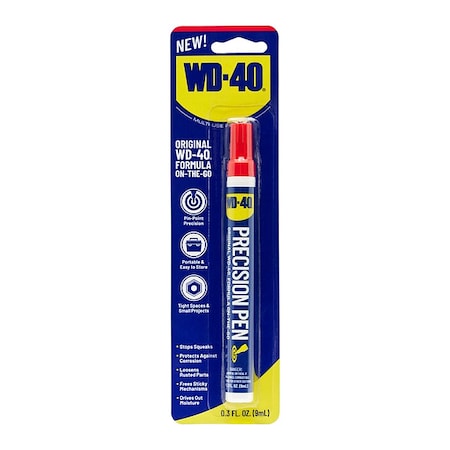 Wd-40 0.3 oz, Pen, Petroleum Distillates, Amber 490743