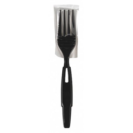 Dixie Disposable Dispenser Cutlery, Black, PK24 SSWPF5