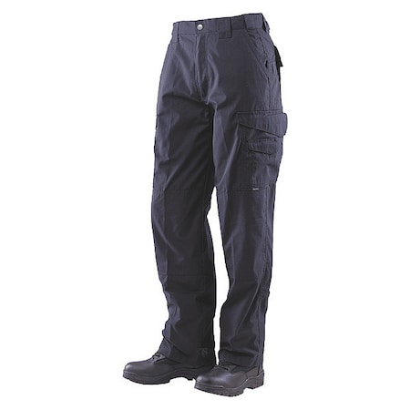 Tru-Spec Men Tactical Pants, 32 in, Navy, 100% Cotton Canvas 1074