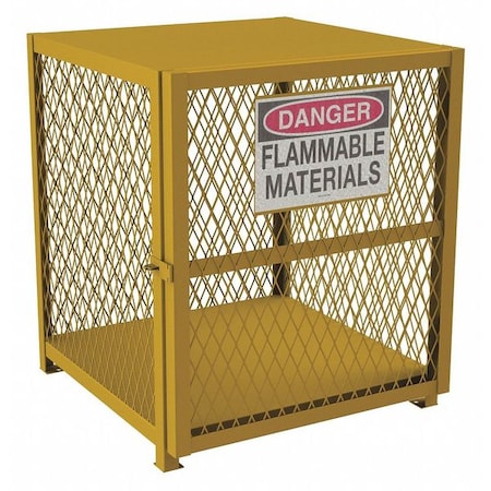 Condor Gas Cylinder Cabinet, 34-7/8" Hx30-1/8" W EGCVC4-SC-50-CONDOR