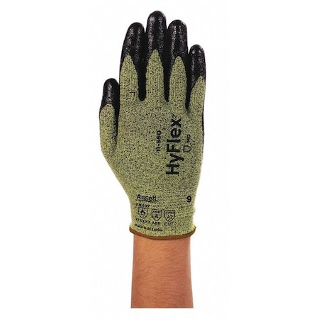Ansell Cut-Resistant Coated Gloves, Cut Level A2 , Dipped , Foam Nitrile , Sandy , 10 1 PR 11-550