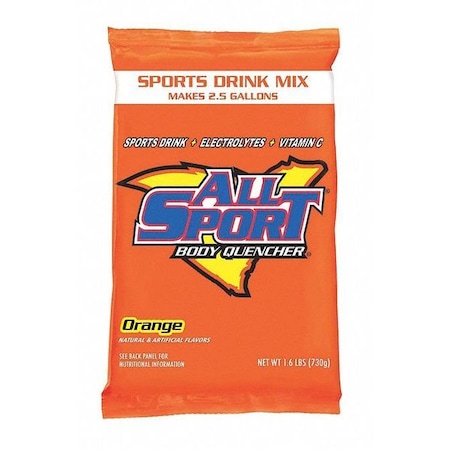 All Sport Sports Drink Mix, Orange Flavor 10125068