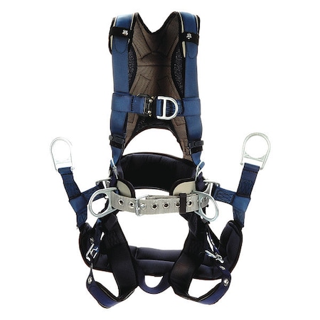 3M Dbi-Sala Full Body Harness, XL, Polyester 1140094