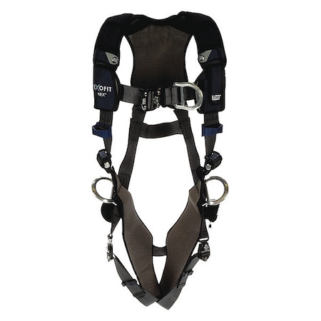3M Dbi-Sala ExoFit NEX(TM) Plus Comfort Full Body Harness, L, 420 lb., Quick-Connect Chest/ 1140123