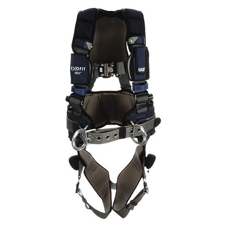 3M Dbi-Sala Full Body Harness, XS, Polyester 1140156
