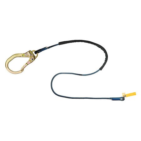 3M Dbi-Sala Positioning Lanyard, 6 ft., 310 lb. Weight Capacity, Blue 1234093