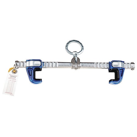 3M Dbi-Sala Sliding Beam Anchor, 14 in Length, 420 lb Weigth Capacity, Aluminum, Stainless Steel Anchor 2104710