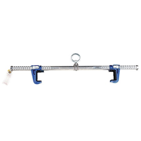 3M Dbi-Sala Sliding Beam Anchor, 18 in Length, 420 lb Weigth Capacity, Aluminum, Stainless Steel Anchor 2104715