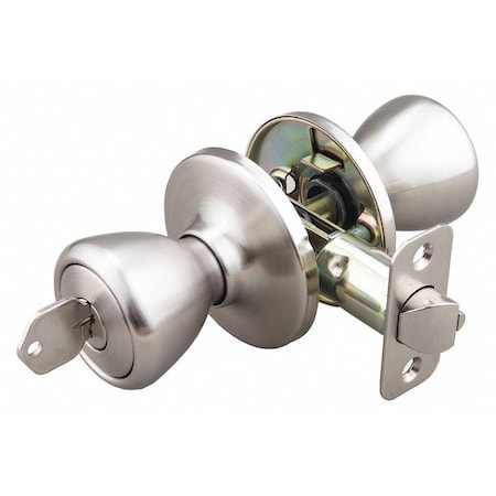 Ez-Flo Eastman Knob Lockset, Mechanical, Cylindrical 57794
