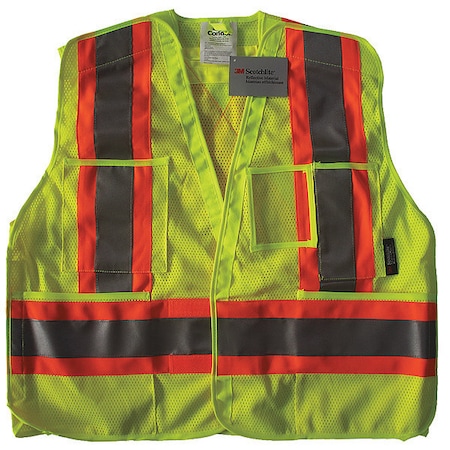 Condor Safety Vest, Yellow/Green, S/M 491T17