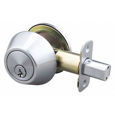 Ez-Flo Eastman Deadbolt, Steel, 2-3/8" or 2-3/4" Backset 57780
