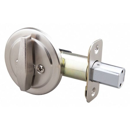 EZ-FLO EASTMAN Deadbolt, For Key Door, Satin Nickel 57783