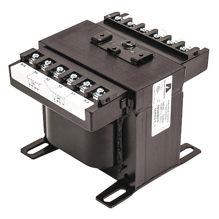 Acme Electric Control Transformer, 2 kVA, 120V AC, 240/480V AC TB2000N008F4