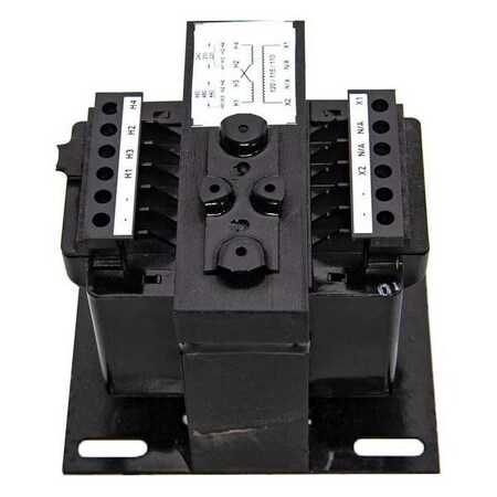 Acme Electric Control Transformer, 100 VA, Not Rated, 24V AC, 240V AC, 480V AC TB100N013F0