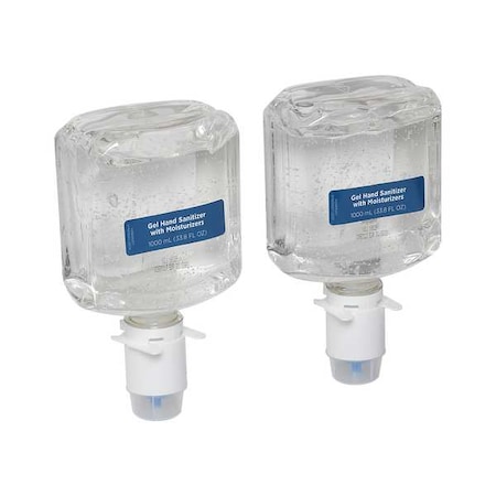 Georgia-Pacific Hand Sanitizer, Cartridge, Gel, 1000mL, PK2 42337