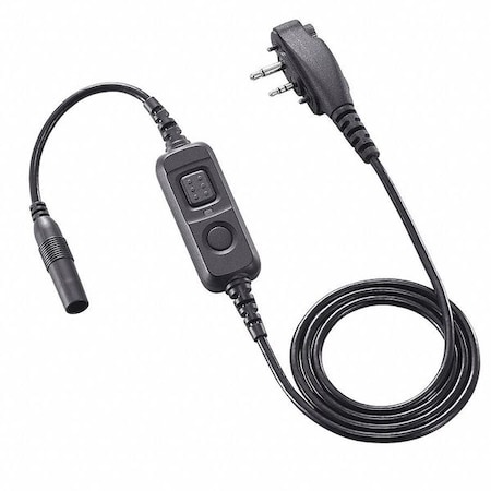 Icom Earpiece, 3/16" L x 2-1/2" W VS4LA