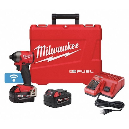 Milwaukee Tool M18 FUEL 1/4" Hex Impact Driver w/ ONE-KEY XC Kit 2857-22