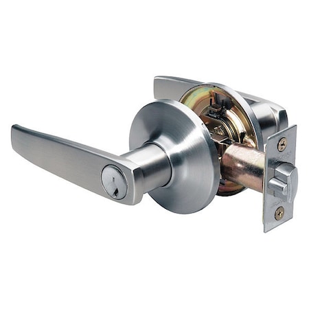 Master Lock Lever Lockset, Satin Nickel, Key Alike SLL0115KA4S