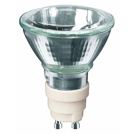 Philips Metal Halide Lamp, MR16 Bulb Shape, 20W CDM-MR16/20W/830/10D ELITE