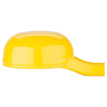Carlisle Foodservice Solid Short Handle, 1 oz., Yellow, PK12 492104
