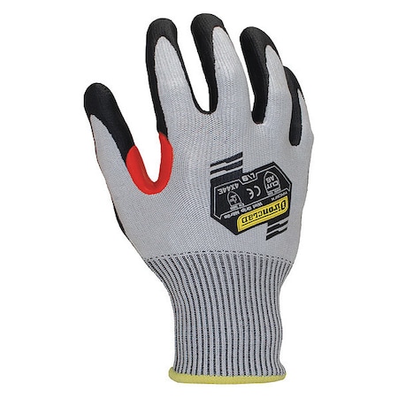 Ironclad Performance Wear Cut-Resistant Coated Gloves, Cut Level A6 , Dipped , Foam Nitrile , Smooth , M 1 PR KKC6FN-03-M