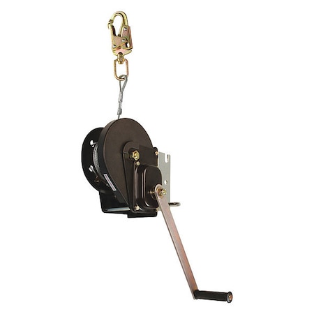 Falltech Material Hoist, Black, Enamel 7293M