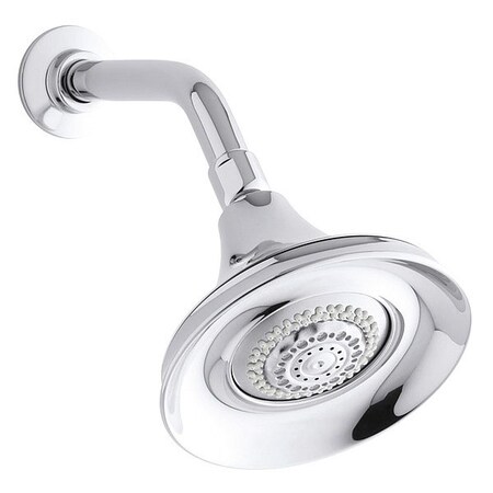 Kohler Shower Head, Polished Chrome, Wall K-10240-CP