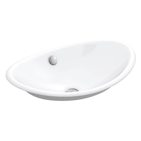 Kohler Bathroom Sink, 20.75"x14.25"x6.625", White K-5403-W-0