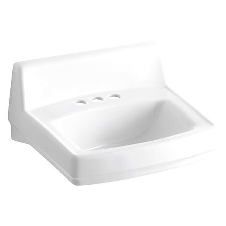 Kohler Laboratory Sink, 15" x 10" Bowl, Porcelain K-2032-0