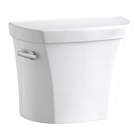 Kohler Toilet Tank, 1.28 gpf, Gravity Fed Single Flush, White K-4467-0