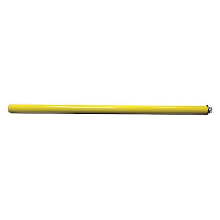 Garlock Safety Systems Hinge Post, 1-5/8" L, Steel, Yellow 407184