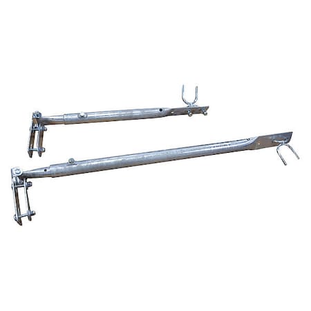 Garlock Safety Systems Ladder Connector, 35" L, Steel, Gray 301405