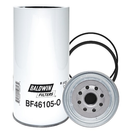 Baldwin Filters Fluid Filter, Diesel Fuel, Spin-On BF46105-O