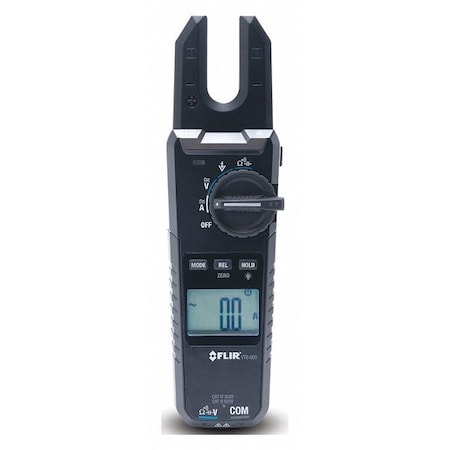 Flir Clamp Meter, Digital, Split, 50 to 60 Hz VT8-600