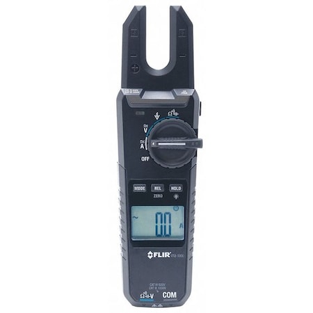 Flir Clamp Meter, Digital, Split, 50 to 60 Hz VT8-1000