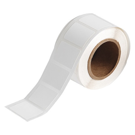 Brady Label Roll, White, Labels/Roll: 1250 J20-235-7425J