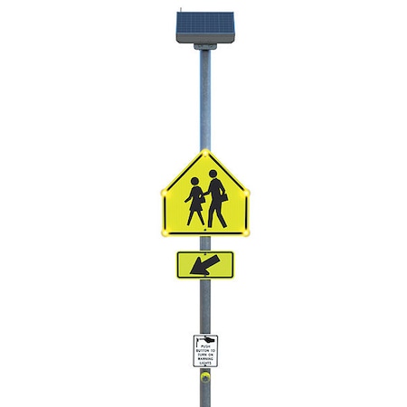 Tapco LED System, School Crossing, 30" x 36 600088