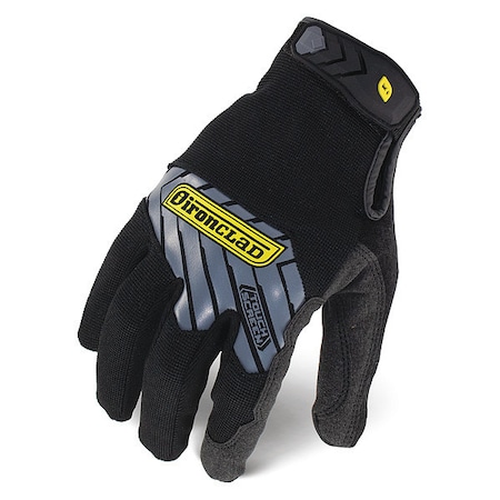 Ironclad Performance Wear Command(TM) Mechanics Touchscreen Gloves, Nylon Palm, Polyester Back, XL, Black IEX-MWR-05-XL
