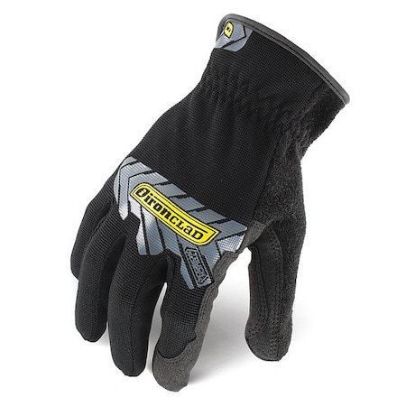 Ironclad Performance Wear Command(TM) Mechanics Touchscreen Gloves, Nylon Palm, Polyester Back, M, Black IEX-MUG-03-M