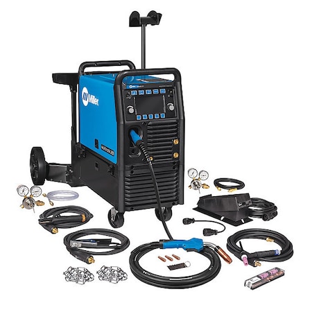 Miller Electric Multiprocess Welder, Multimatic 255, Phase Single-Phase, 230A at 25.5V at 60% 951768