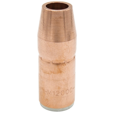 MILLER ELECTRIC Nozzle, 12.7mm Bore, Copper N-M1200C