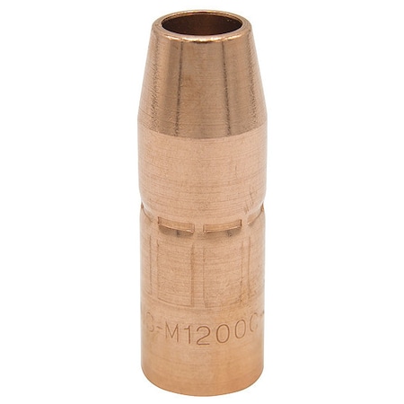 Miller Electric Nozzle, 12.7mm Bore, Copper, PK2 NS-M1200C