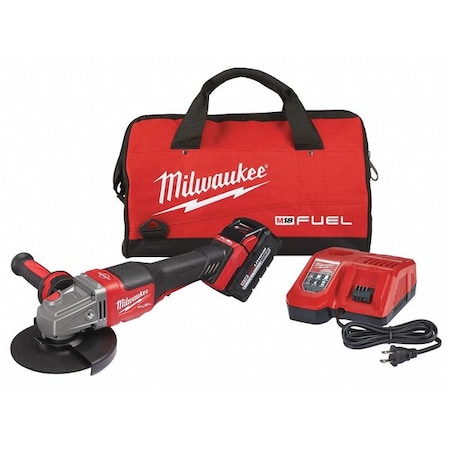 Milwaukee Tool M18 FUEL 4-1/2” - 6” Braking Grinder Kit, Paddle Switch No-Lock 2980-21