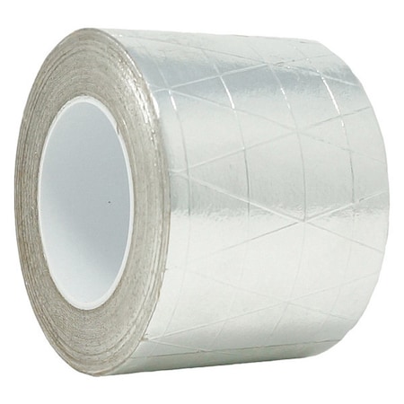 Zoro Select FoilTape, Aluminum, 50-1/4ydL, 2-7/8inW TC2636-72MM X 46M
