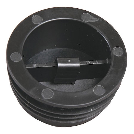 Trap-Tite Drain Seal, Black, Polypropylene, 2" Dia. 69420